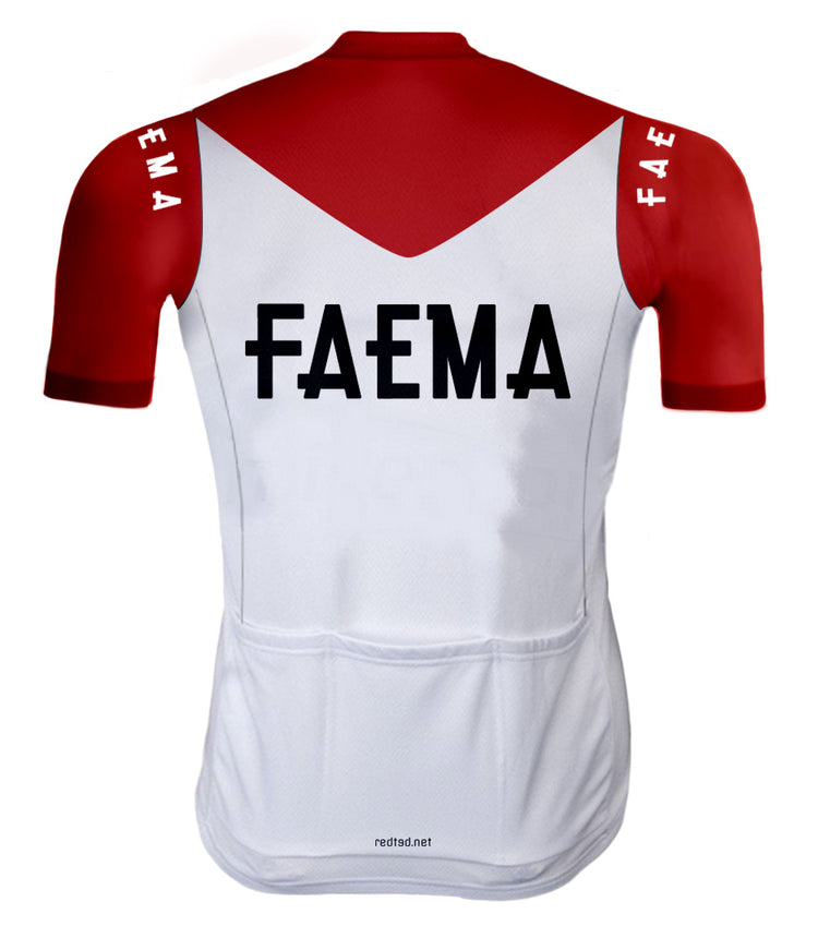 Maillot de Cyclisme Rétro Faema - REDTED
