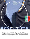 Maillot de Cyclisme Rétro Femme Molteni Noir - REDTED