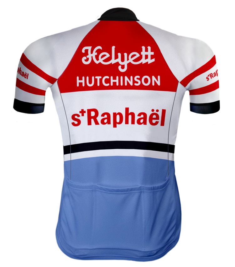 TENUE DE CYCLISME RÉTRO Saint-Raphaël Rouge/Bleu - REDTED