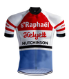 TENUE DE CYCLISME RÉTRO Saint-Raphaël Rouge/Bleu - REDTED