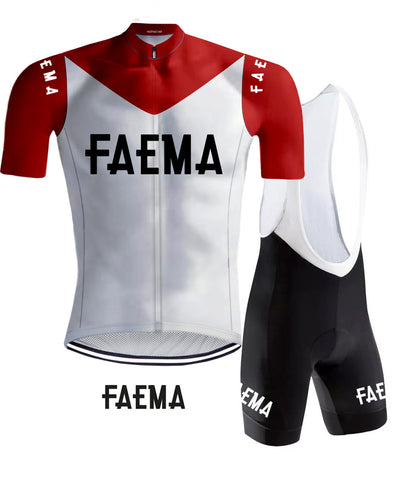 Maillot de Cyclisme Rétro Faema - REDTED