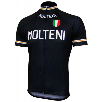 Maillot de Cyclisme rétro Molteni - Noir