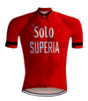 Tenue de cyclisme Rétro Solo Superia Rouge - REDTED