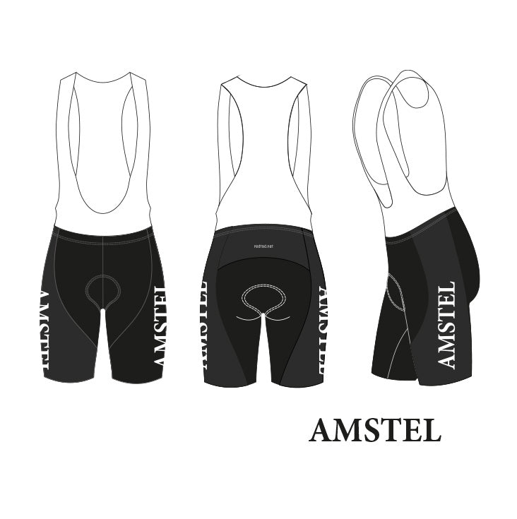 Tenue de cyclisme rétro Amstel Beer Rouge/Bleu - REDTED