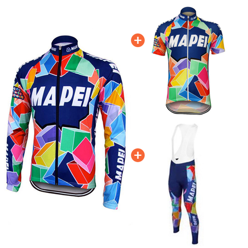 Ensemble combiné rétro pantalon long Mapei - Multicolore