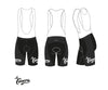 Tenue de cyclisme RÉTRO LA CASERA ROUGE - REDTED