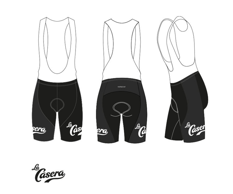 Tenue de cyclisme RÉTRO LA CASERA ROUGE - REDTED