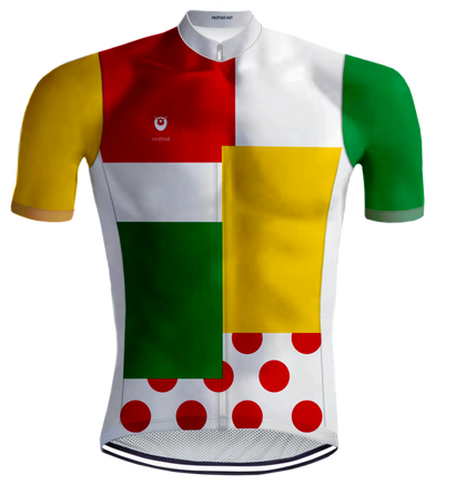 Maillot du Combiné Rétro multicolore - RedTed