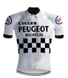 Tenue de Cyclisme Rétro Blanc/Noir - REDTED