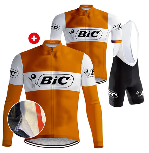 Ensemble rétro combiné Bic orange - REDTED