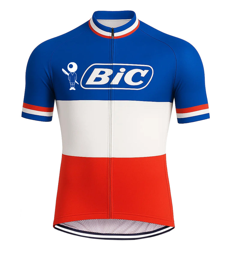 Maillot de Cyclisme rétro Bic Orange - REDTED