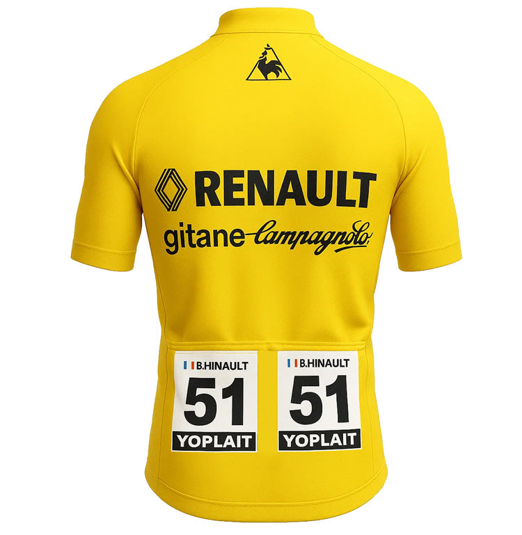 Maillot jaune Renault - Bernard Hinault 1978 - Gruppo Sportivo