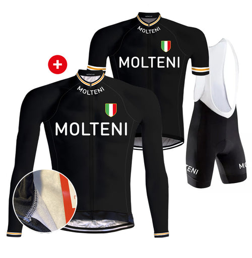 Ensemble rétro combiné Molteni noir - REDTED