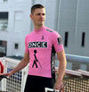 Maillot de cyclisme rétro ONCE - Rose