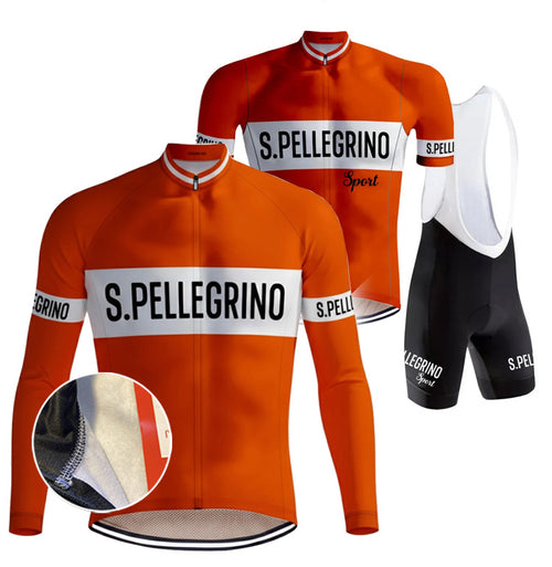 Combinaison rétro set Pellegrino orange - REDTED
