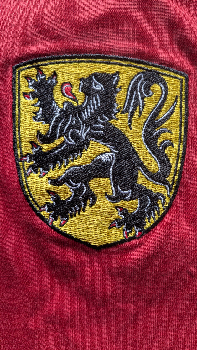 Maillot rétro de la Belgique - Diables Rouges 1906