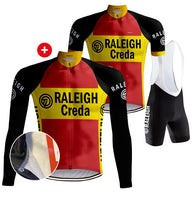 Ensemble combiné rétro TI-Raleigh rouge - REDTED