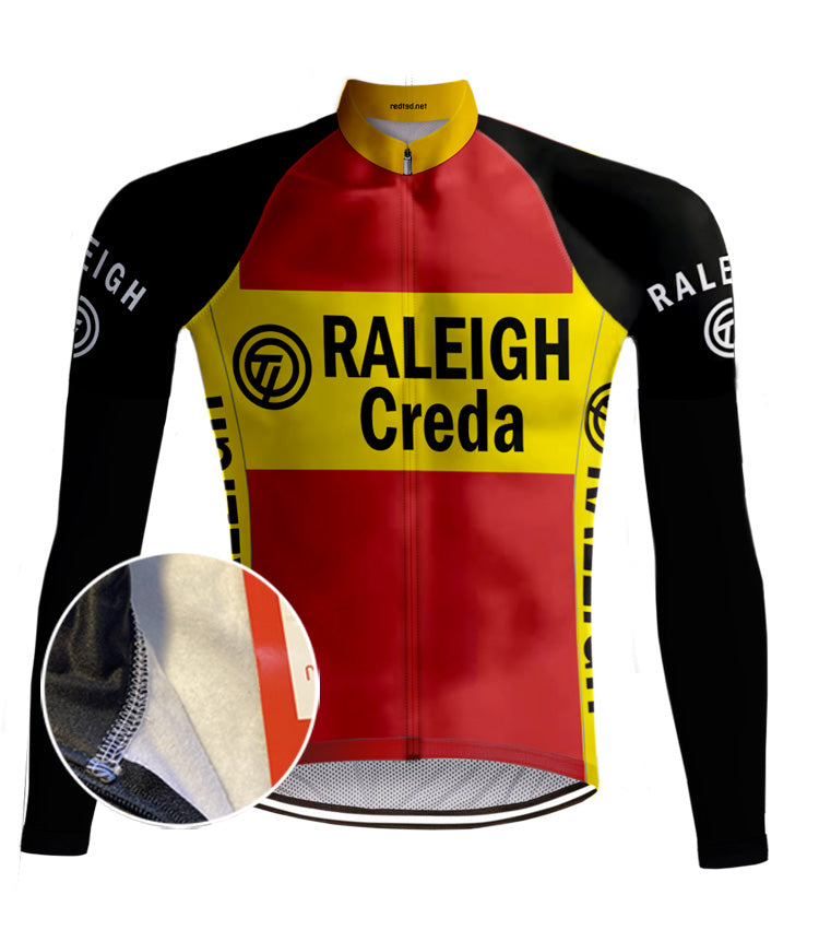 Ensemble combiné rétro TI-Raleigh rouge - REDTED