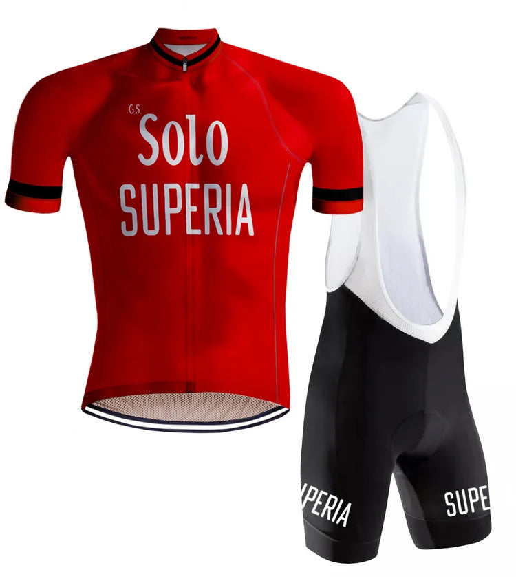 Set combinaison rétro Solo Superia Rouge - REDTED