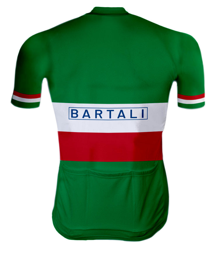 Maillot de cyclisme rétro Gino Bartali REDTED