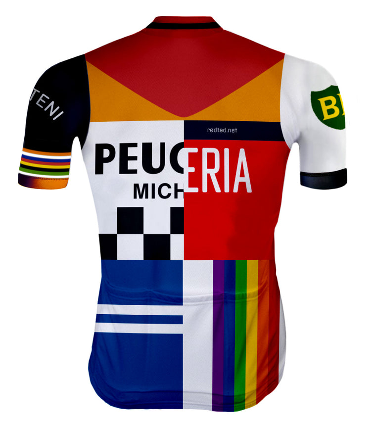 Maillot de Cyclisme Rétro Eddy le Cannibale - REDTED