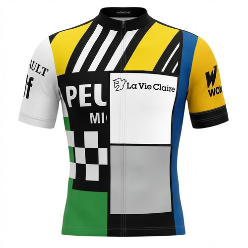 Maillot de Cyclisme rétro Bic Orange - REDTED