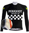 Ensemble rétro combiné Peugeot noir/blanc - REDTED