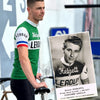 Maillot de cyclisme rétro Helyett Leroux - Vert