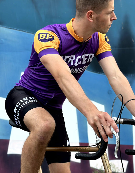 Maillot cycliste vintage - Maillot de cyclisme rétro Miko-Mercier Maillot cycliste vintage - Maillot de cyclisme rétro Miko-Mercier