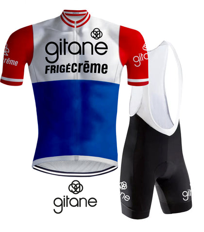 Tenue de Cyclisme Rétro FrigeCreme - REDTED