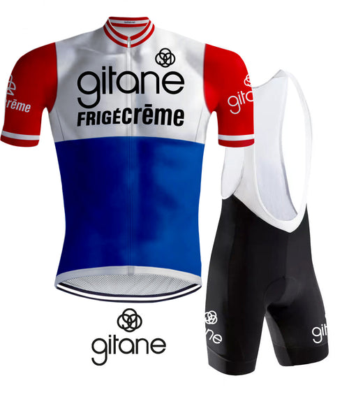 Tenue de Cyclisme Rétro FrigeCreme - REDTED