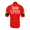 Maillot de cyclisme rétro Solo Superia - Rouge