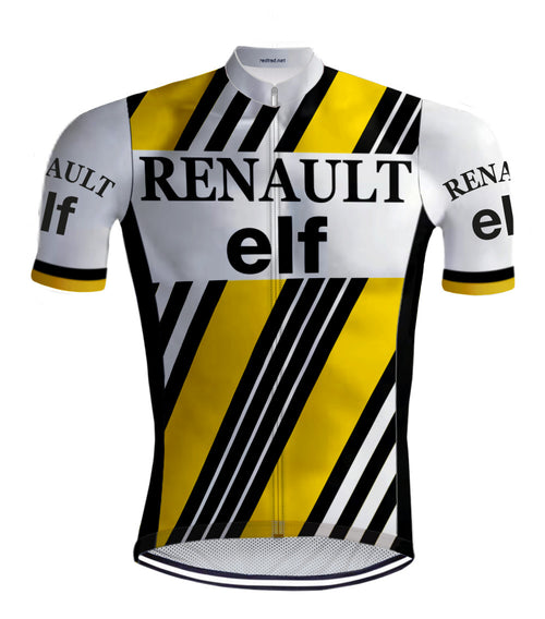 Rétro Maillot de cyclisme Renault Elf - REDTED