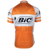 Maillot de cyclisme rétro Bic - Orange