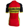 Maillot de Cyclisme rétro Femme TI-Raleigh - Rouge