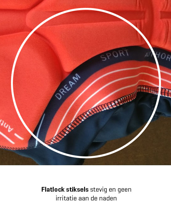 Tenue de cyclisme Rétro Molteni orange - RedTed 