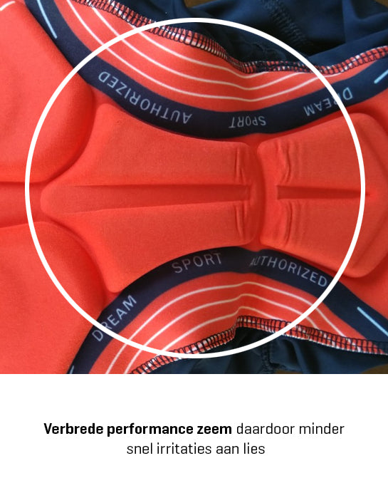 Tenue de cyclisme Rétro Molteni orange - RedTed 