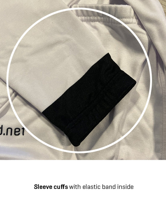 Maillot de cyclisme rétro Peugeot manches longues blanc - REDTED