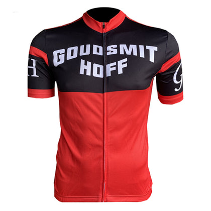 Maillot de cyclisme Rétro Goudsmit-Hoff - ROUGE