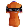 Maillot de Cyclisme rétro Femme Molteni - Orange