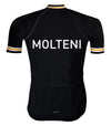 Maillot de Cyclisme rétro Molteni Noir - REDTED