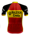 Tenue de Cyclisme rétro TI-Raleigh Rouge - REDTED