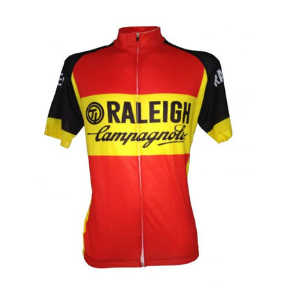 Maillot de cyclisme rétro TI-Raleigh - Rouge